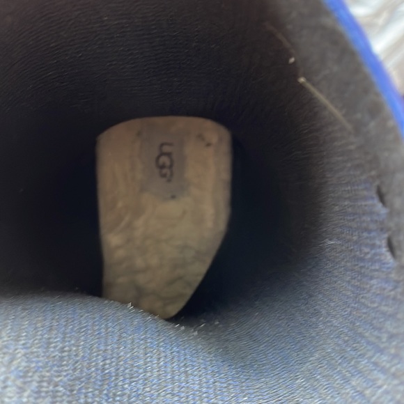 Used Blue Sienna UGGs rain boot short - Picture 5 of 8